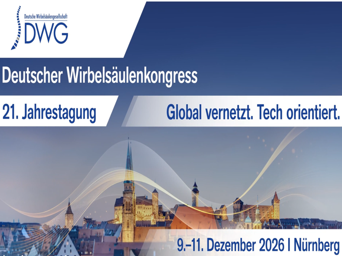 Foto Werbung für den 21. Deutschen Wirbelsäulenkongress